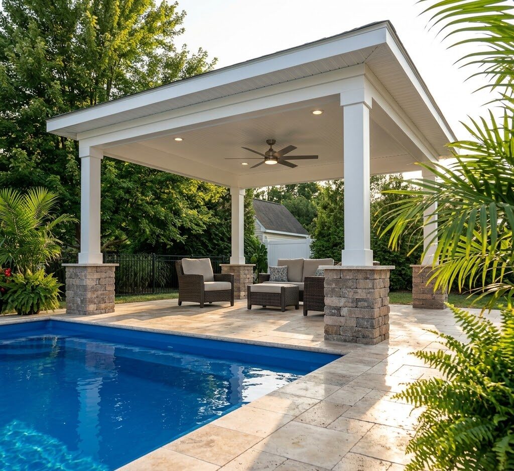 custom pavilion & pergola in south jersey