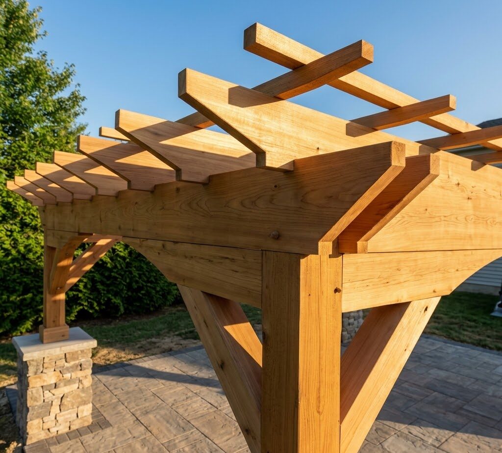 outdoor living pavilion pergola south jersey